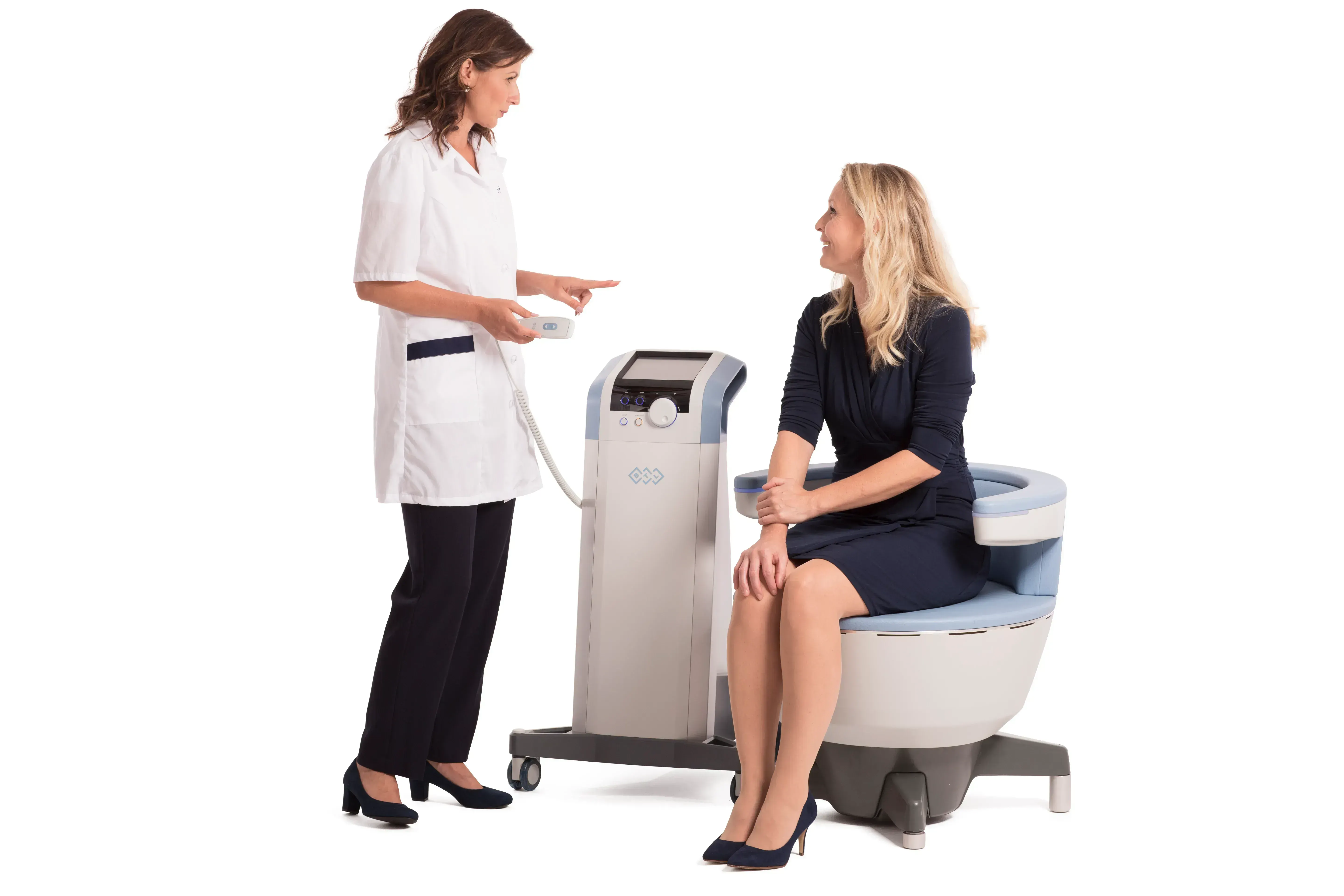 Emsella pelvic floor therapy session at ProActive Chiropractic and Wellness Center in Tampa, FL